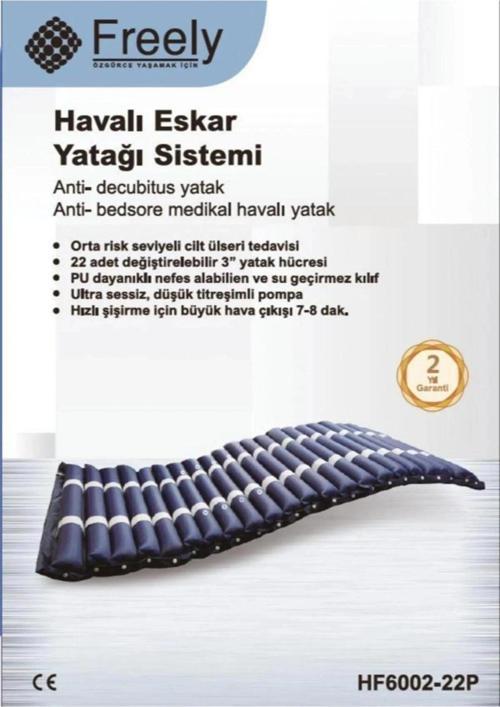 Boru Tipi Havalı Yatak HF6002-22P