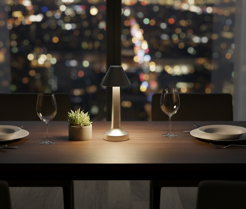 KML108B 3 FONKSİYONLU MASA LAMBASI DOKUNMATİK SENSÖRLÜ - Gri