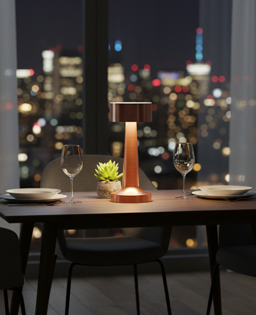 KML106 – Kendal 3 Fonksiyonlu Masa Lambası (Dokunmatik Sensörlü) - ROSE