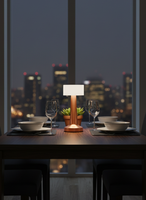 3 Fonksiyonlu Masa Lambası – KML103 (Dokunmatik Sensörlü) - ROSE