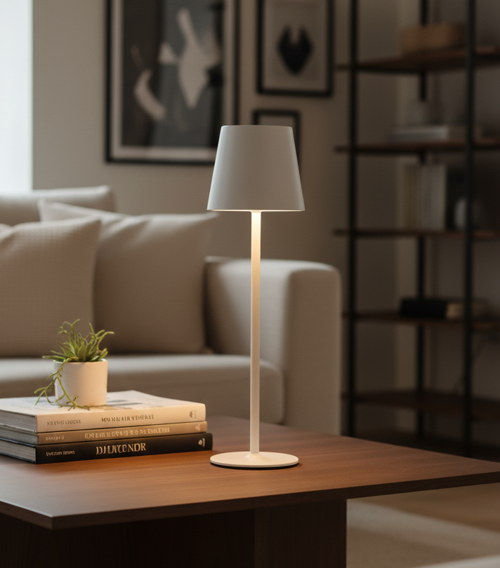 3 Fonksiyonlu Masa Lambası – KML114 (Dokunmatik Sensörlü) - BEYAZ