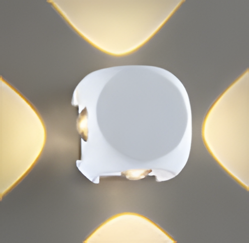 DEKORATİF STAR DUVAR APLİĞİ — KDA750 / 4W / 3000K / IP54