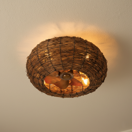 KCF300 HASIR TAVAN VANTİ 15W 20"HASIR TAVAN VANTİLATÖR - Kahverengi