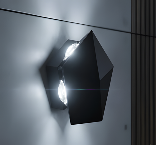 DEKORATİF STAR DUVAR APLİĞİ — KDA753 / 5W / 3000K / IP54