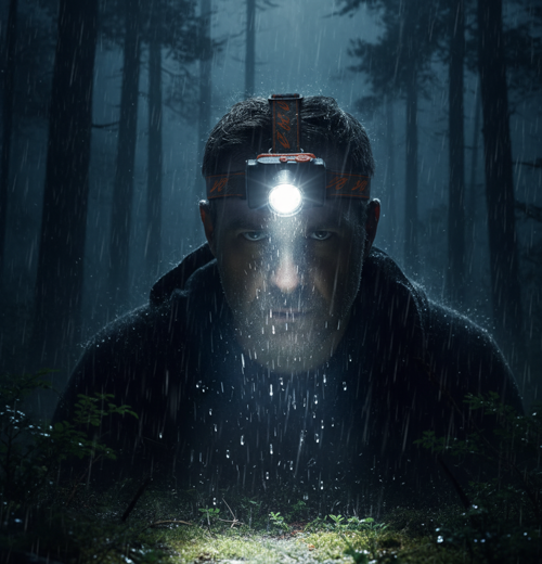 KHL007 LED KAFA LAMBASI 3 7W 3,7V1200MAHBATARYA - Beyaz