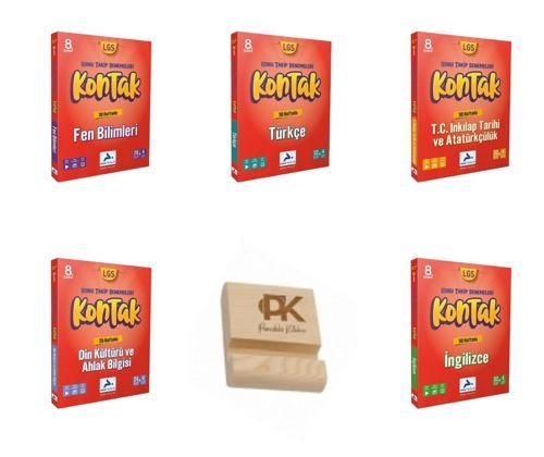 Paraf LGS 8. Sınıf Kontak Fen Türkçe İnkılap Din ve İngilizce Konu Takip Denemeleri 5li Set 