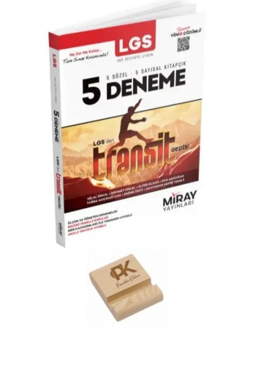 Miray LGS 8. Sınıf 5 Sözel 5 Sayısal Kitapcık Deneme + Telefon Standı