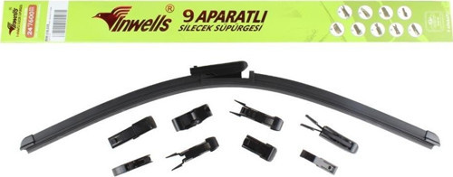 9 APARATLI SİLECEK SÜPÜRGWSİ 24" 600 MM SİLECEK