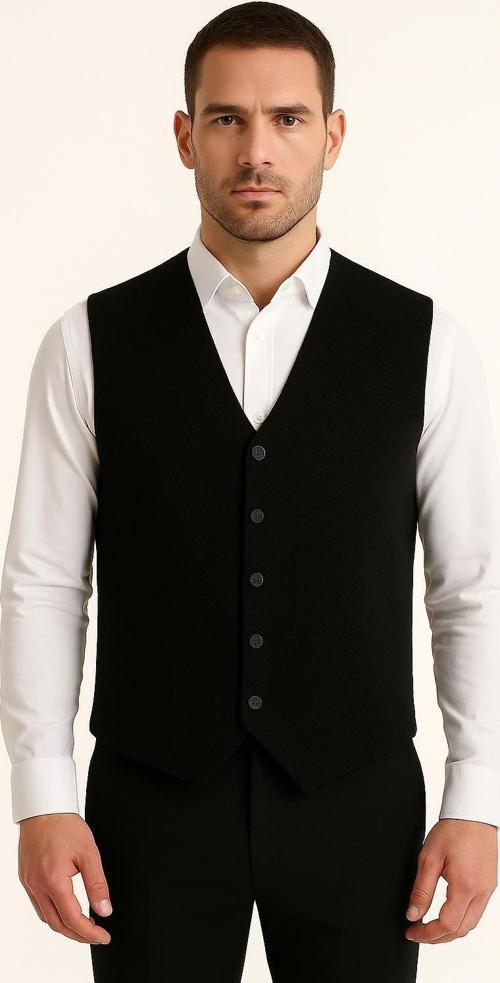 Herman Slim Fit Erkek Düğmeli Triko Yelek - 7461