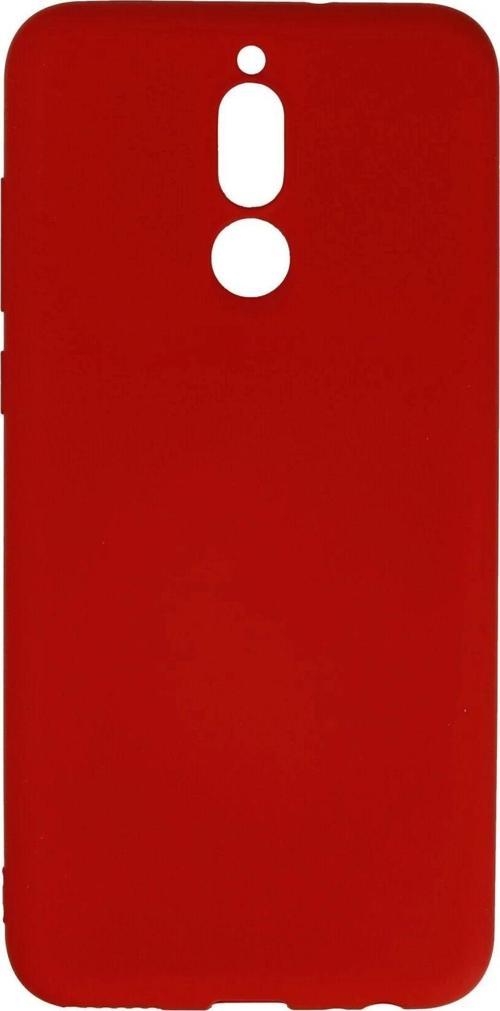 Huawei Mate 10 Lite Kılıf Nano içi Kadife Silikon - Kırmızı-(5796)