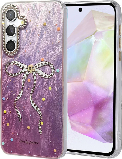 Samsung Galaxy A35 5G Kılıf Blade Aynalı Desenli Kapak - Desen 1-(5796)