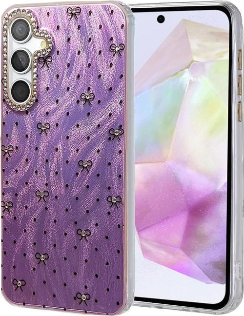 Samsung Galaxy A35 5G Kılıf Blade Aynalı Desenli Kapak - Desen 2-(5796)