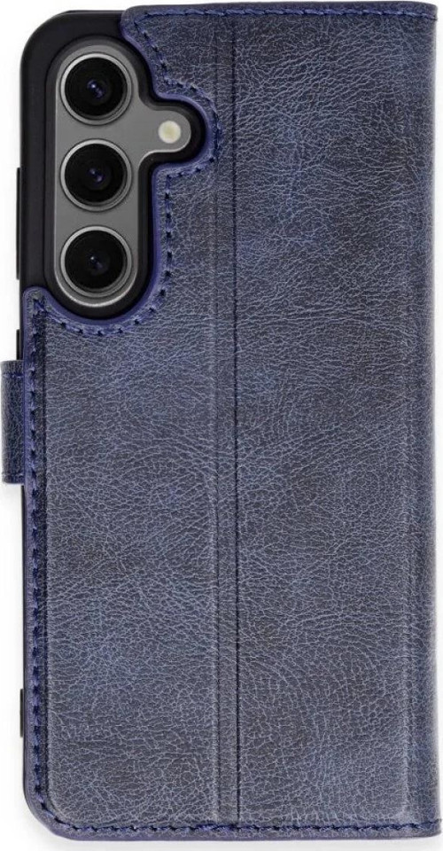 Samsung Galaxy S24 Plus Kılıf Trend S Plus Kapaklı Kılıf - Lacivert-(5796)