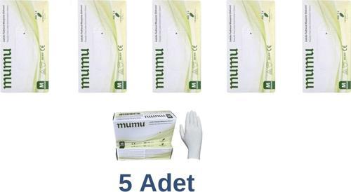 Lateks Pudrasız (M) Beden 5  Paket (5X100)