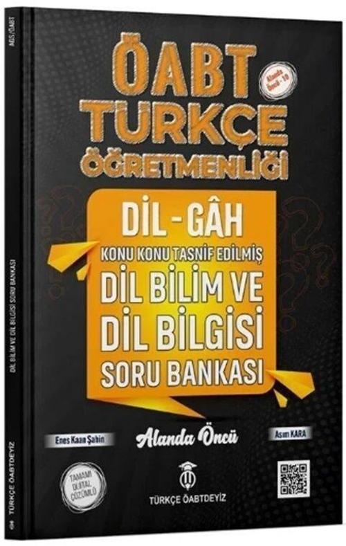 ÖABT MEB AGS Türkçe Öğretmenliği Dilgah Dil Bilim ve Dil Bilgisi Soru Bankası Türkçe Öabtdeyiz