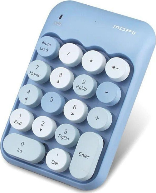 Kablosuz Retro Numpad 18 Tuşlu Numerik Muhasebe Ofis Klavyesi