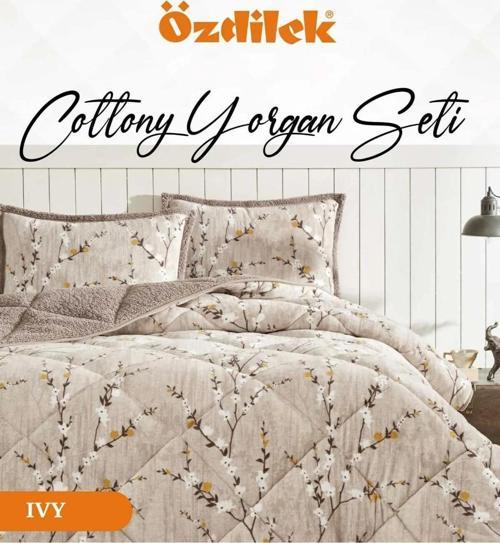 Cottony Yorgan Seti Çift Kişilik (220x240)-Ivy