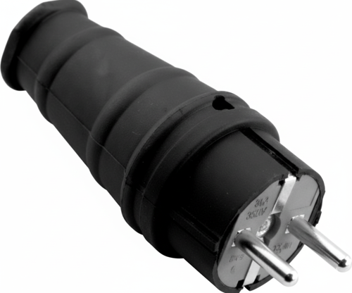 HV4117 – 1×16A Monofaze Topraklı Erkek Fiş (Earthed Male Plug)