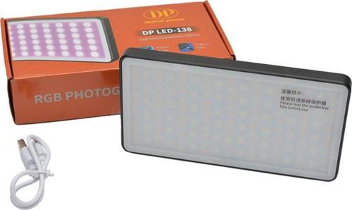 Dp Led-138 Video Light Rgb Led Video Efekt Işığı Rgb Led