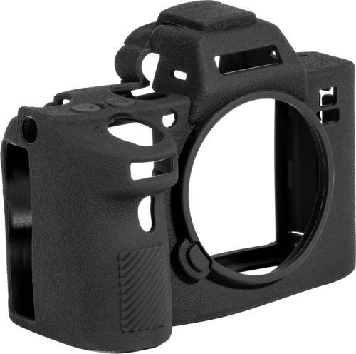 Sony A7S Iıı Fotoğraf Makinesi Uyumlu Siyah Silikon Kılıf Koruma Kılıfı A7S 3 Silikon Case Uyumlu