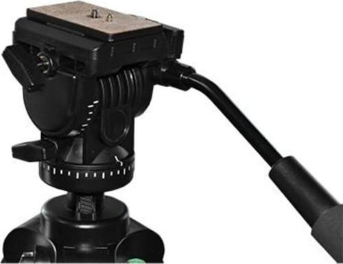 Video Kafa Hidrolik Tripod Kafası Başlık Uzun Kol Video Kafa Bütün Tripodlarla Uyumlu