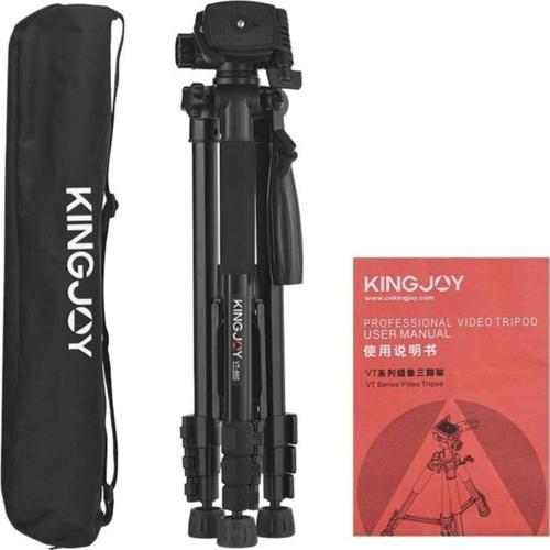 Vt 860 180Cm Pro Hidrolik Dslr Tripod Telefon Tutucu Vt-860S Kamera Tripod