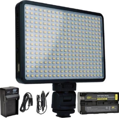 Pro Led-320 Video Kamera Işığı Tepe Lambası Led Işık F770 Pil Ve Şarjla Birlikte