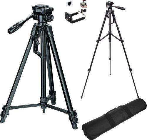 170Cm Profesyonel Tripod Foto Kamera Tripod Telefon Tutuculu Pro Hpr-404 Tripot 5 Kg Kapasite