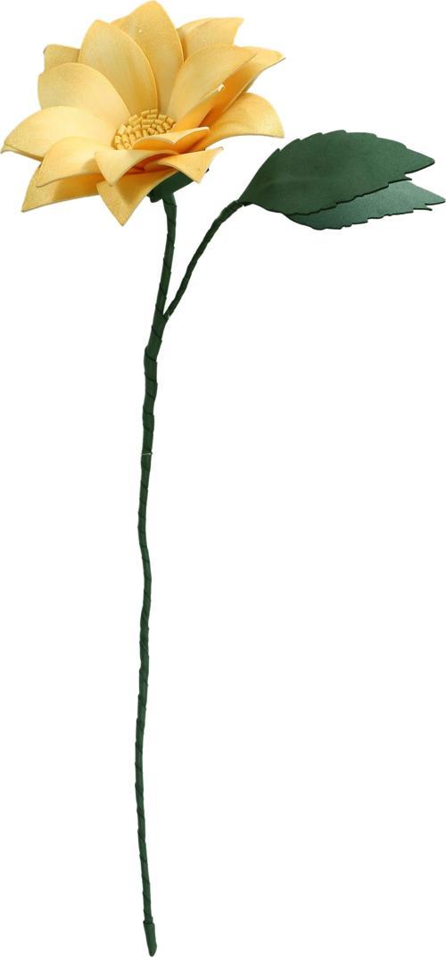 krem gold ters göbeklii yapay çiçek AK.ESR0132