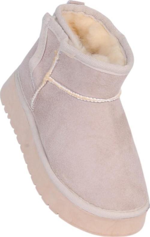 Skuaıter Garf Vizon Kız Çocuk İçi Kürklü Düz Bot