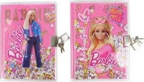 BARBIE B-804 PULLU KİLİTLİ HATIRA DEFTERİ 12/48