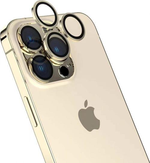 Apple iPhone 15 Pro Max Zore Safir CL-15 Parmak İzi Bırakmayan Anti-Reflective Kamera Lens Koruyucu