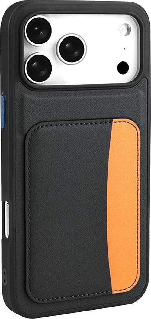 Apple iPhone 17 Pro Kılıf Kartlıklı Zore X-Kart Silikon Kapak