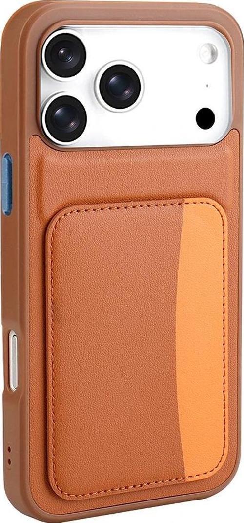 Apple iPhone 17 Pro Kılıf Kartlıklı Zore X-Kart Silikon Kapak