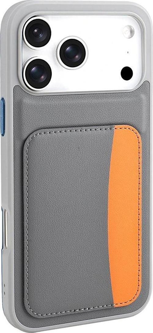 Apple iPhone 17 Pro Kılıf Kartlıklı Zore X-Kart Silikon Kapak