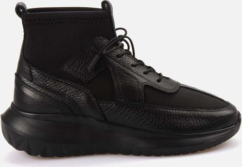 Kadın Hakiki Deri Siyah Spor & Sneaker Ayakkabı