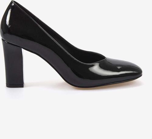 Hakiki Deri Rugan Kadın Topuklu Ayakkabı 13