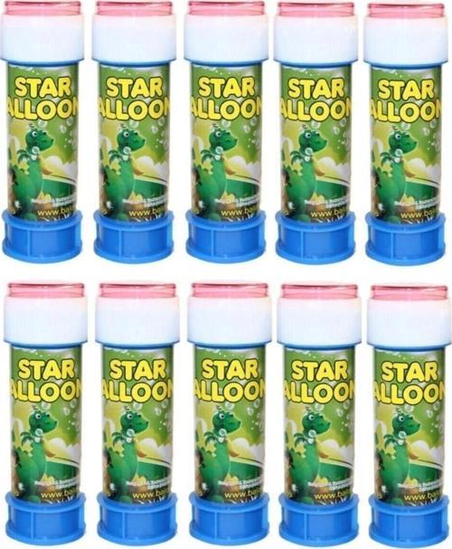 Star Bubbles Mini Baloncuk Köpük Oyuncak 10 Adet Üflemeli Balon