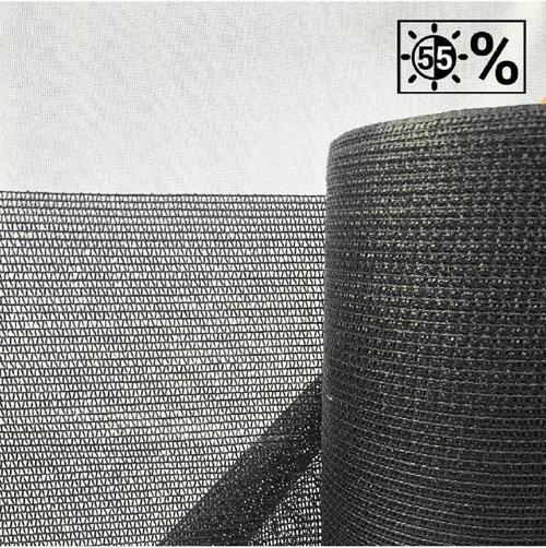 Yüzde 55'Lik Yeşil Gölgelik File - 5X19 Metre - Branda - Çit Filesi