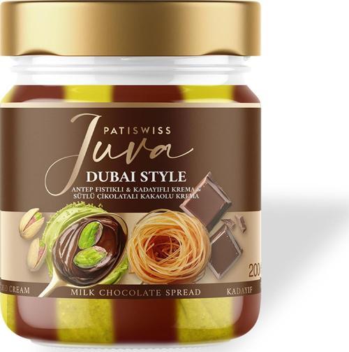 Sütlü Çikolatalı Antep Fıstığı Ezmesi – Juva Dubai Style, 200G