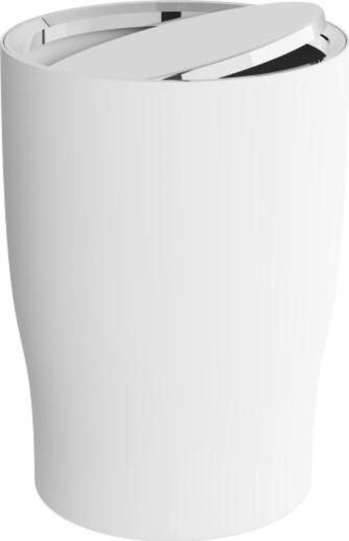 Eternity Kapaklı Çöp Kovası, 3 Litre, Krom-Beyaz A4430057