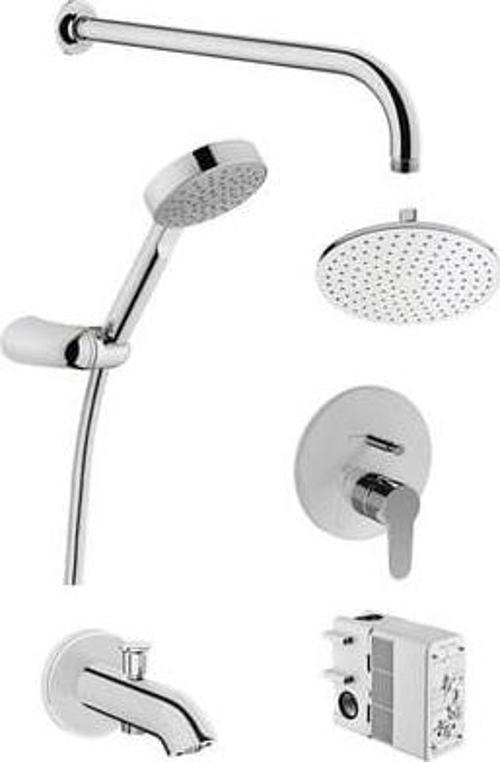 Duş Seti, Flow Round, Ankastre (Sıva Üstü Grubu) A49306