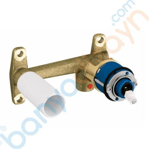 Duvardan Ankastre İç Gövde 2 Delikli Lavabo