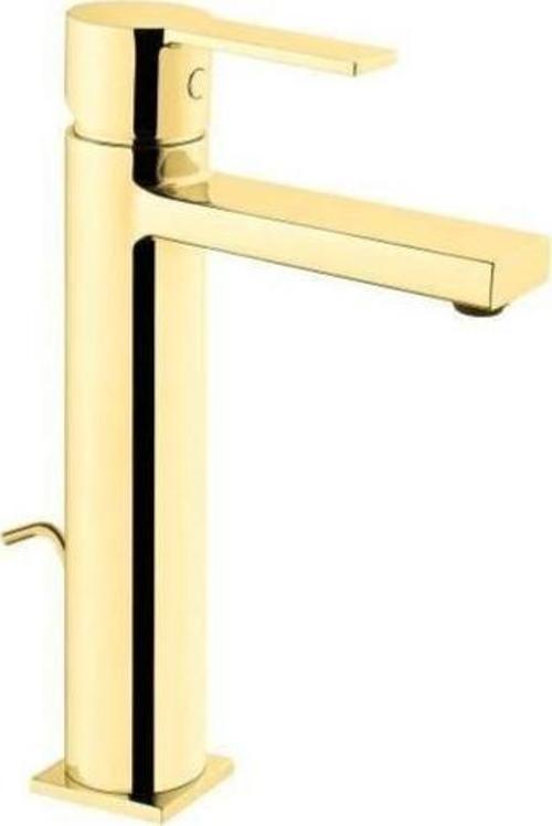 Artema Lavabo Bataryası, Flo S (Yüksek-Sifon Kumandalı) Altın, A4194223