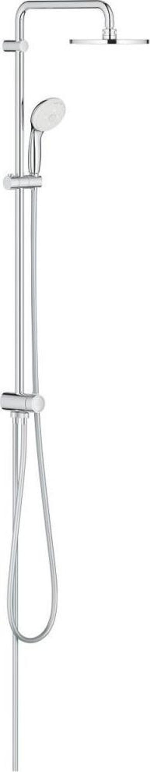 Tempesta System 200 Duvara Monte Duş Sistemi Krom, 26452001