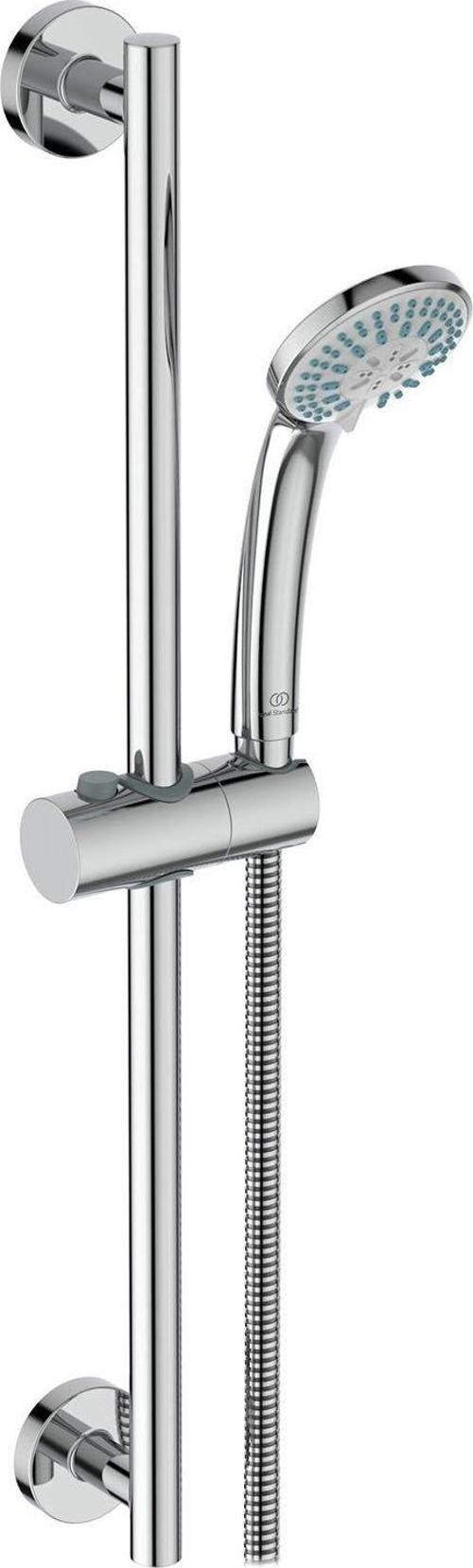 Una Sürgülü Duş Seti-Chrome B1248ZZ