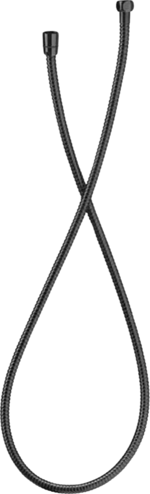 Duş Hortumu, Spiral, Mat Siyah, 170 cm, A5B2116NB0