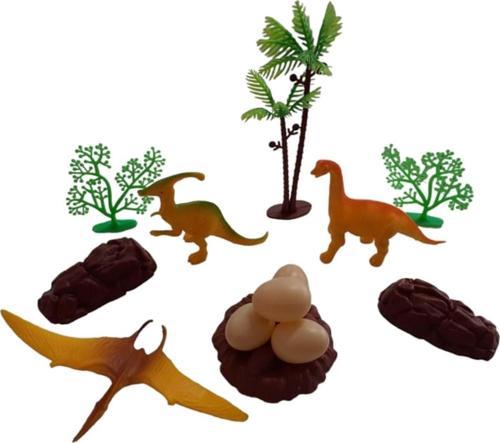 Oyuncak Mini Dinazorlar Hayvan Set Silindir Kutulu C18-1B