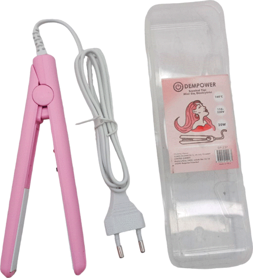 Seyahat Tipi Mini Saç Düzleştirici Pls.kutulu