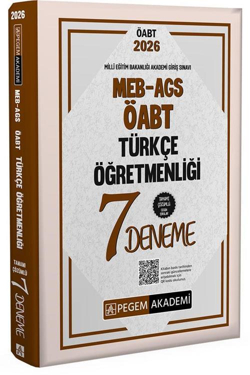 2026 MEB AGS ÖABT Türkçe Öğretmenliği Tamamı Çözümlü 7 Deneme